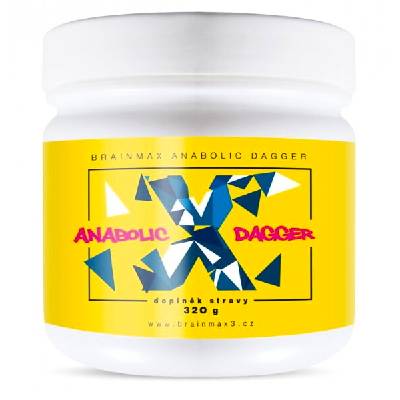 BrainMax 3.0 Anabolic Dagger 320 g pomaranč