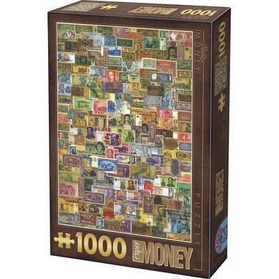 D-TOYS Staré bankovky 1000 dílků