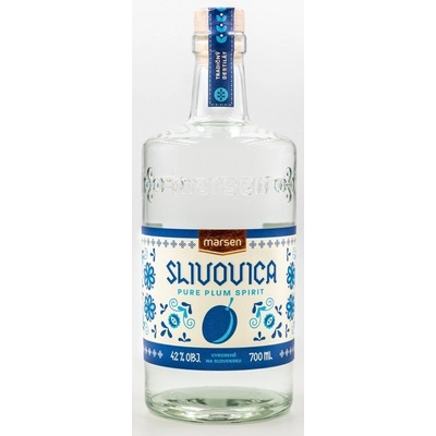 Marsen Traditional Slivovica 42% 0,7 l (čistá fľaša)