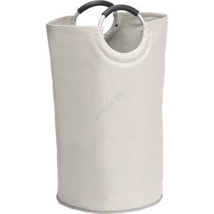 Wenko 3440001100 - Кош за пране STONE 38x72 см бежов/сребрист/черен (WE0521)