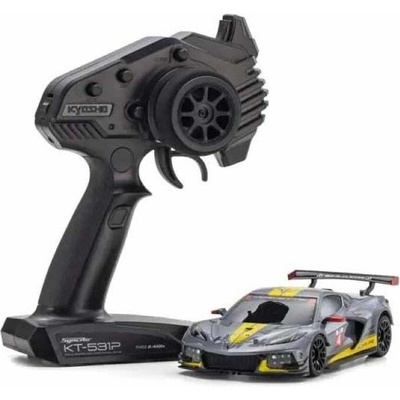Kyosho Mini-Z MR04 RWD Corvette C8-R RTR Gun Metal (W-MM/KT531P)
