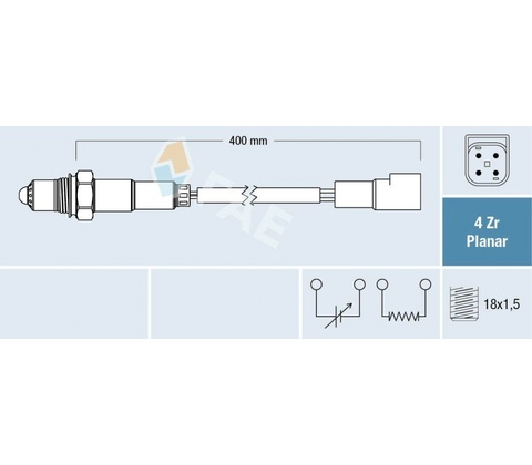 Lambda sonda FAE 77244