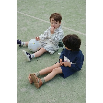 Konges Sløjd Детски суичър Konges Sløjd LOU STRIPE HALF ZIP SWEAT OCS (KS104941.PPY2)