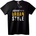 NOONEBRAND Тениска NYC градски стил Премиум - 2XL, Black