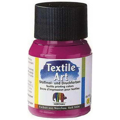 Farba na tmavý textil 59ml malinová