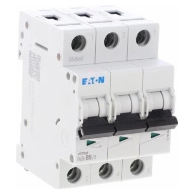 Eaton 3P B 5A 6kA FAZ6-B5/3 177585