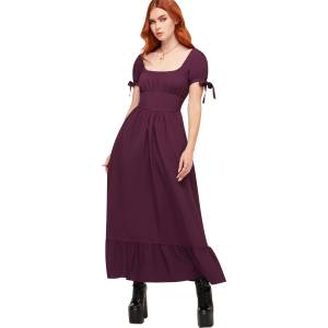 KILLSTAR дамска рокля KILLSTAR - Grim Gretchen - Purple - KSRA014265