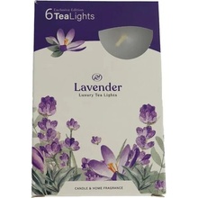 Santo Candles Tea Lights Lavender 6 ks