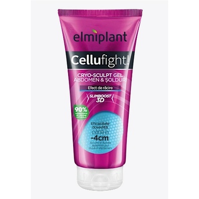 Elmiplant Cellufight! Крио-скулптен гел за корем и бедрата, 200 ml (158387)