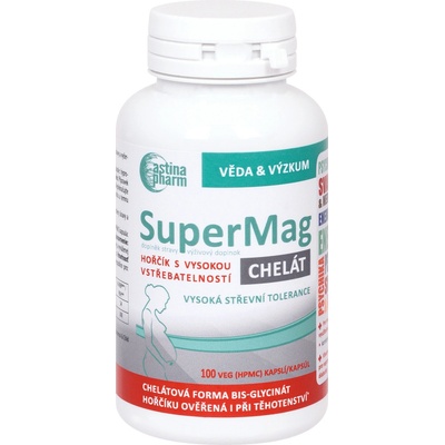 Astina SuperMag B6 chelat 100 kapslí