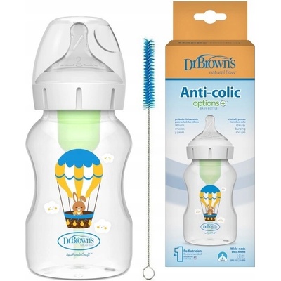 Dr. Brown's kojenecká láhev anti colic Options+ králík 330 ml