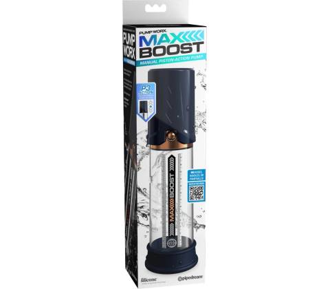 Pipedream Pump Worx Max Boost Black