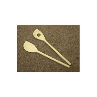 Vařečka oválná s rohem a otvorem 30 cm - - 5-171-009028