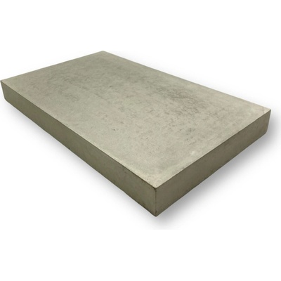 Betonová stříška na zídky a plotové dílce – rovná, hladká (50 × 30 × 5 cm) Barva: Žlutá pískovec