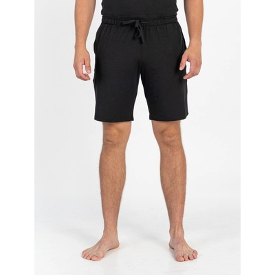 TallGuys pánské prodloužené pyžamo kraťasy deep black