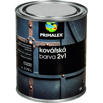 PRIMALEX KOVÁČSKA FARBA 2v1 2,5L čierna
