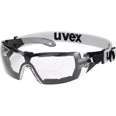 uvex pheos guard 9192180 ochranné okuliare vr. ochrany pred UV žiarením čierna, sivá; 9192180