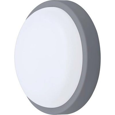 Solight LED vonkajšie osvetlenie okrúhle, sivé