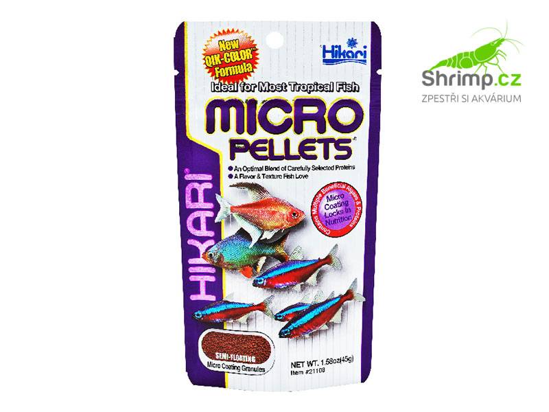 Hikari tropical micro fashion pellets 45g