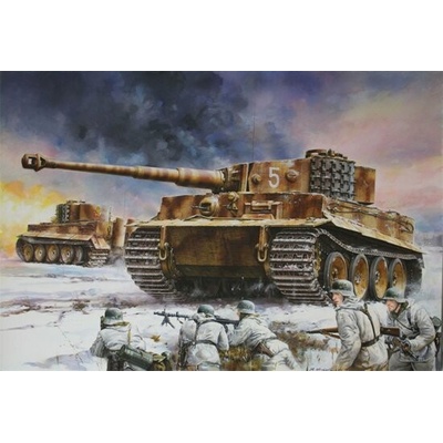 Dragon Sd.Kfz.181 Pz.Kpfw.VI Ausf.E Tiger I Mid Production w/Zimmerit s.Pz.Abt.506 Eastern Front 1944 1:35