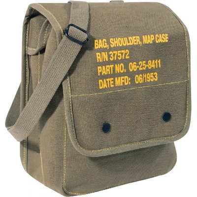 Rothco Map Case Military Stencil olivová 7 l – Zboží Mobilmania
