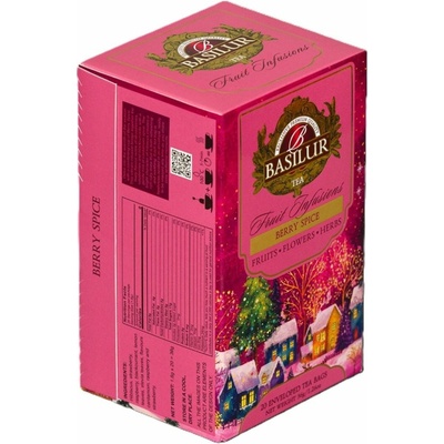 BASILUR Christmas Fruit Berry Spice 20 x 1,8 g