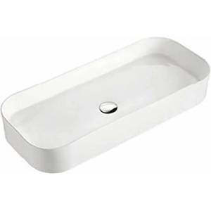 Fluminia Мивка за плот Fluminia Capri бяла 85 см (8064-85)