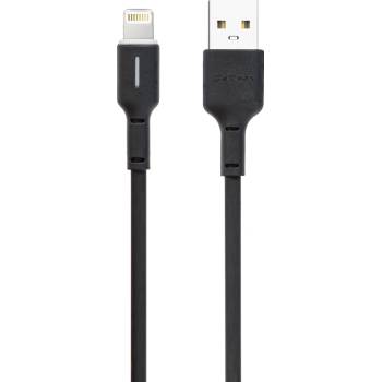 DeTech Кабел за данни DeTech DE-C37i, Lightning, 1.0m, Черен - 40195 (40195)