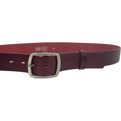 Penny Belts kožený opasek 4695 bordo
