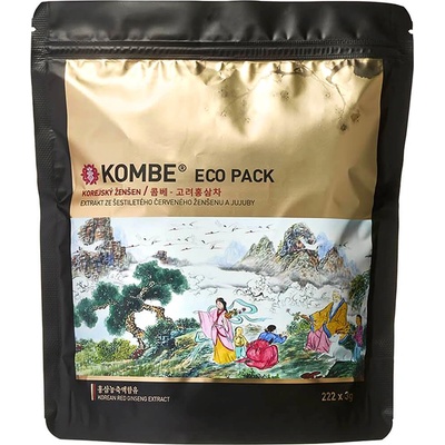 Kombe Korejský ženšenový čaj 222 x 3 g
