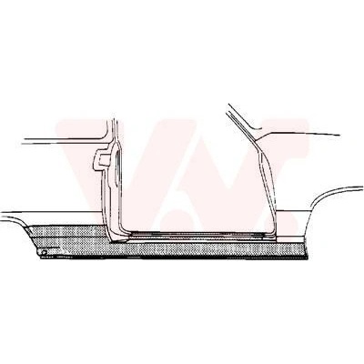 Nástupní panel VAN WEZEL 4337102
