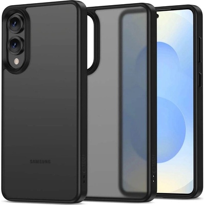Tech-Protect Матов Калъф за Samsung S25 Edge, Tech-Protect MagMat Case, Черен (5906302363667)