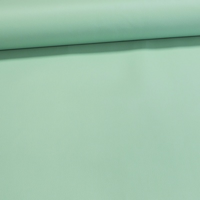 Potahová látka, čalounická KOŽENKA DOLARO D_ZP_0.8, pastelově zelená, š.145cm, 460g/m2 (látka v metráži)