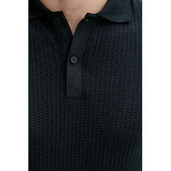 Samsoe Samsoe Памучна тениска с яка Samsoe Samsoe SAJASE (M25100033)