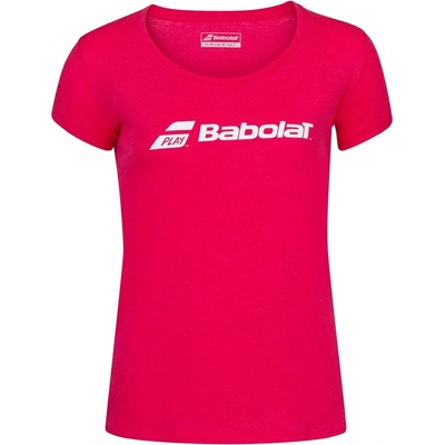 Women's Short-Sleeve Performance Gym Top - Red Rose Hthr