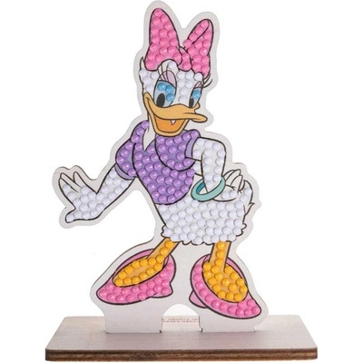 Craft Buddy Комплект за диамантена бродерия, Craft Buddy, Crystal Art Buddies, Дейзи Дък, 7 части