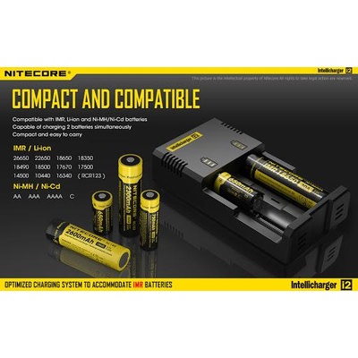 NITECORE Зарядно за акумулаторни батерии nitecore - nitecore-c-i2-uni (nitecore-c-i2-uni)