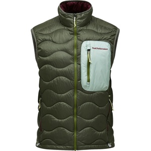 Peak Performance Мъжки пухен елек Peak Performance Helium Utility Down Vest Down vest - Pine Needle / Frosted Fern - размер XL (032-1505-0515)