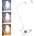 Solight WO3001-W LED гъвкава лампа с клипс 2W 5V 3000/4000/6500K бяла (SL1583)