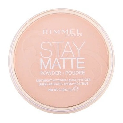 Rimmel London Stay Matte Pressed Powder 009 Amber 14 g