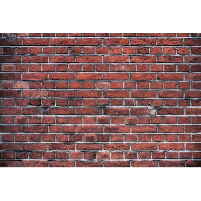 DIMEX ART Флизелинов фототапет тъмночервени тухли 375 x 250 см