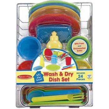 Melissa & Doug - Комплект сушилня със съдове и прибори (14282)