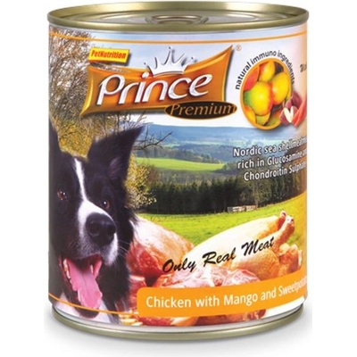 Prince Dog Premium kuře s mangem & sladkými bramborami 800 g