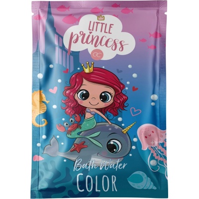 ACCENTRA Kúpeľ farebná Little princess s efektom zmeny farby 80 g