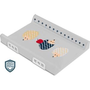Sensillo Подложка За Повиване Със Система За Безопасност Hedgehogs Grey (SILLO-12400)
