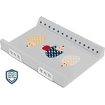 Sensillo Подложка За Повиване Със Система За Безопасност Hedgehogs Grey (SILLO-12400)