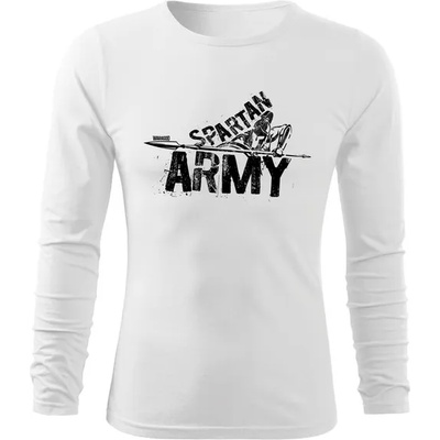 DRAGOWA FIT-T Тениска с дълъг ръкав Nabis, бяла, 160 г/м2 (8396)