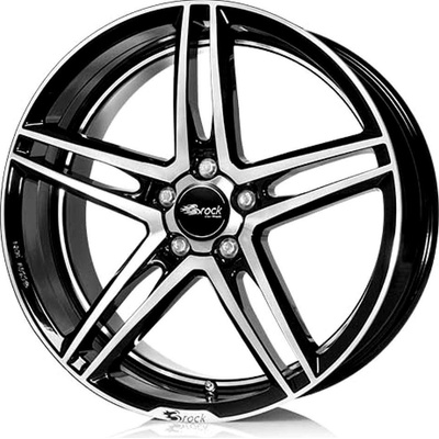 BROCK B33 8,5x19 5x112 ET45 black polished