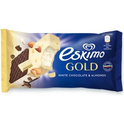 Eskimo Сладолед Eskimo Gold сандвич бял шоколад и бадем 83гр