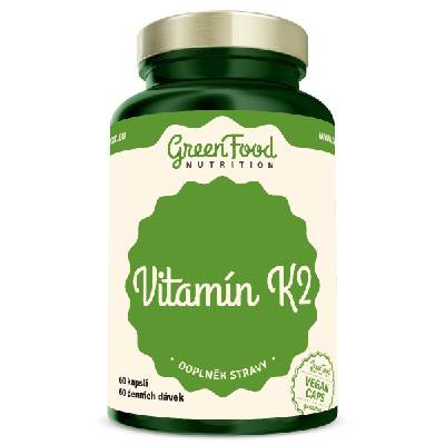 GreenFood Nutrition Vitamín K2 60 kapsúl